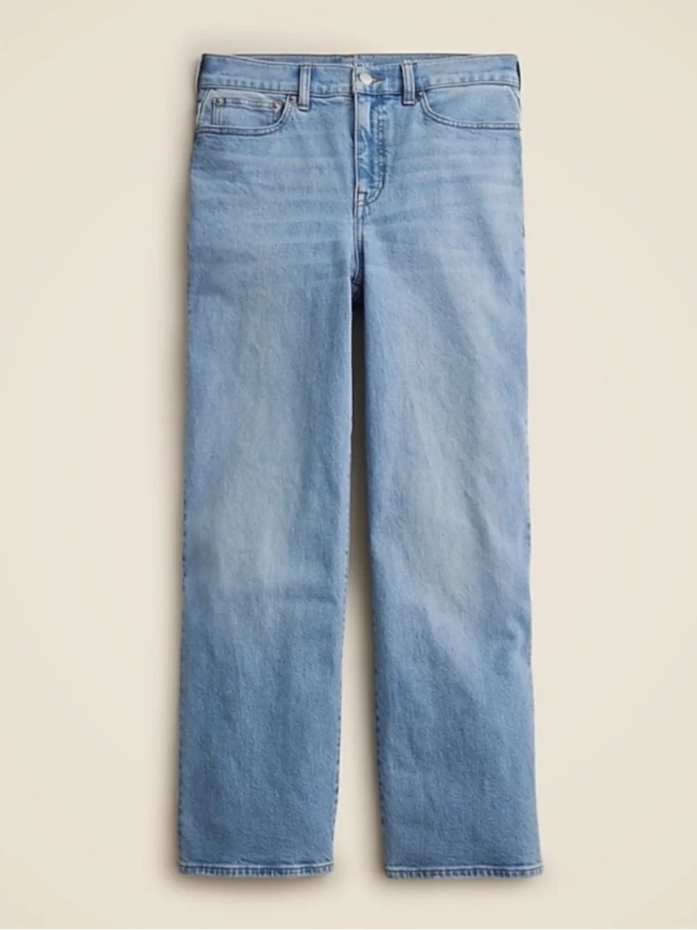 J. Crew Slim Wide Leg Jeans Blue Size 27 Petite